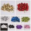 24Pcs Christmas Ball Plastic Bright Ball Christmas Colored Balls Christmas Tree Decorative Ball