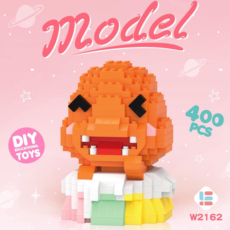 LEGO-Compatible Mini Building Blocks: Cartoon Figurines & Educational Toys