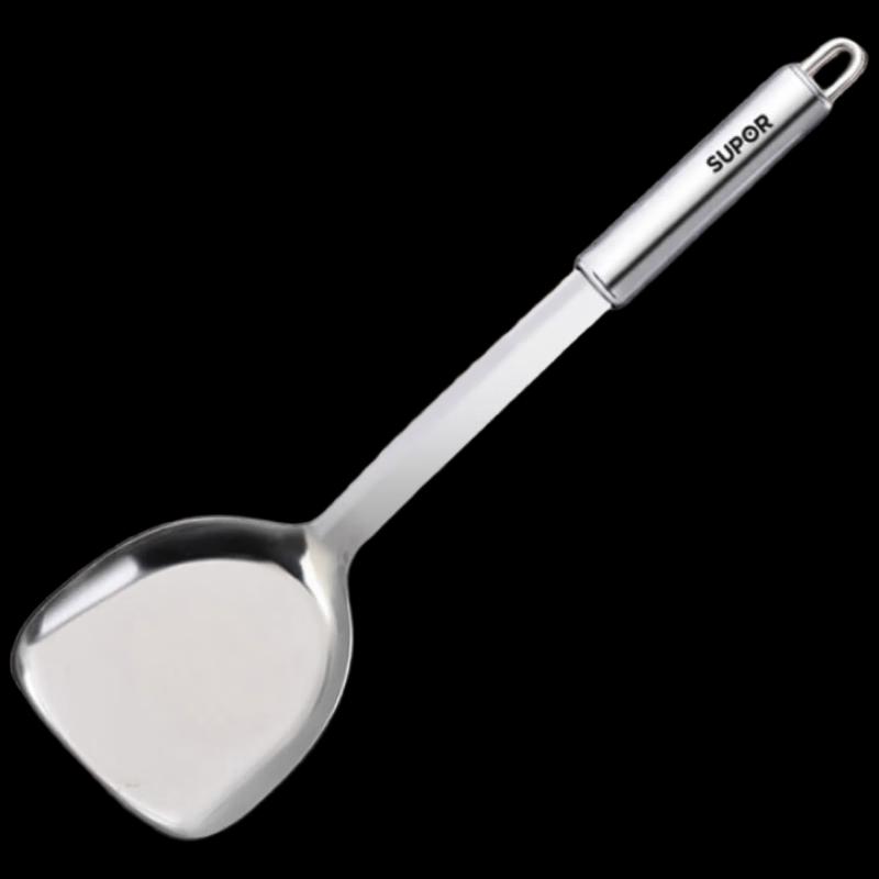 

Supor Stainless Steel Wok Spatula & Spoon Set