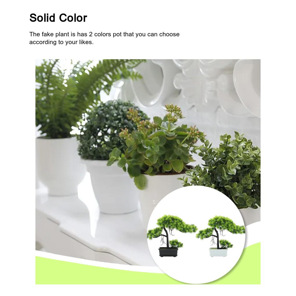 Potting Simulation Decorative Replacement Home Office Hotel Wine Cabinet Desktop Artificial Plant Decoration