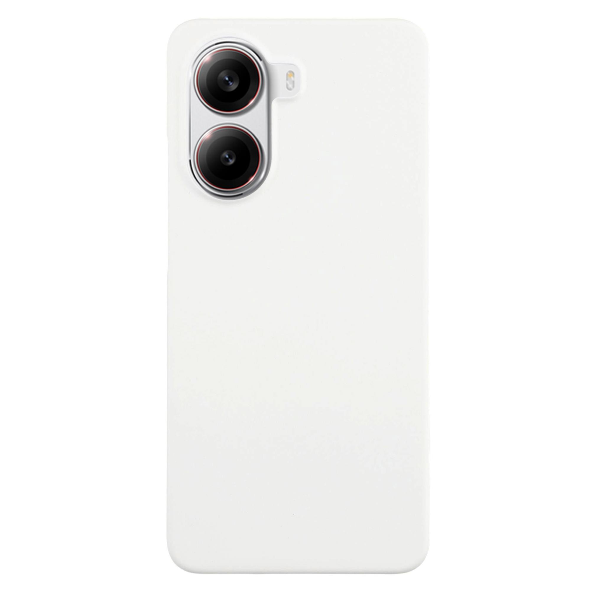 

For Xiaomi Redmi Turbo 4 5G Case Hard PC Frosted Minimalist Phone Cover White