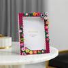 Handmade DIY Photo Frames Color Block Wall Photo Holder Flower Picture Frame  Family Activity Gift