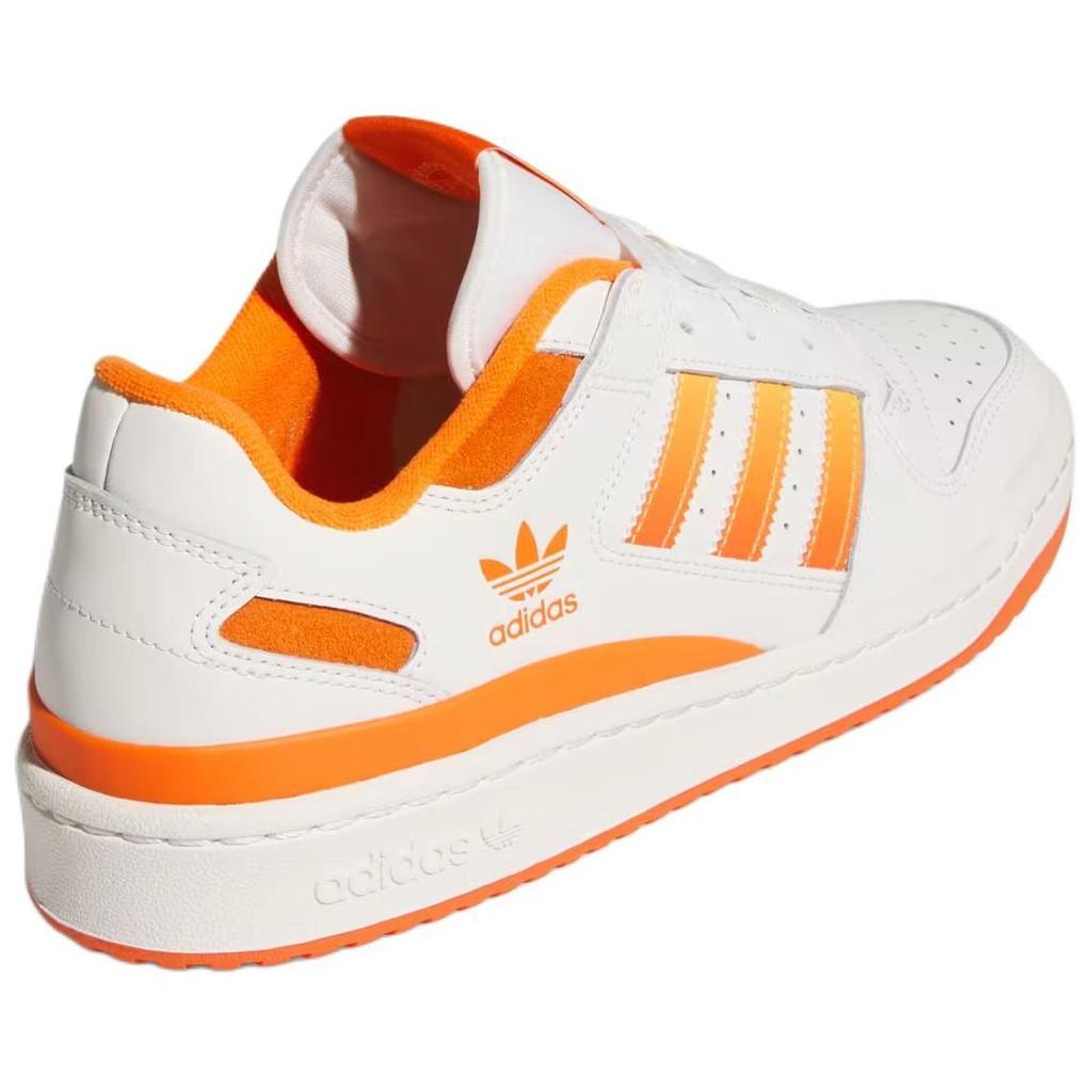 Adidas Forum Low CL White Orange Men Sneakers Cloud-White Real-Gold JI3267