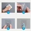 1/5/10/20PCS Transparent Adhesive Hooks for Multifunctional Hanging Hook