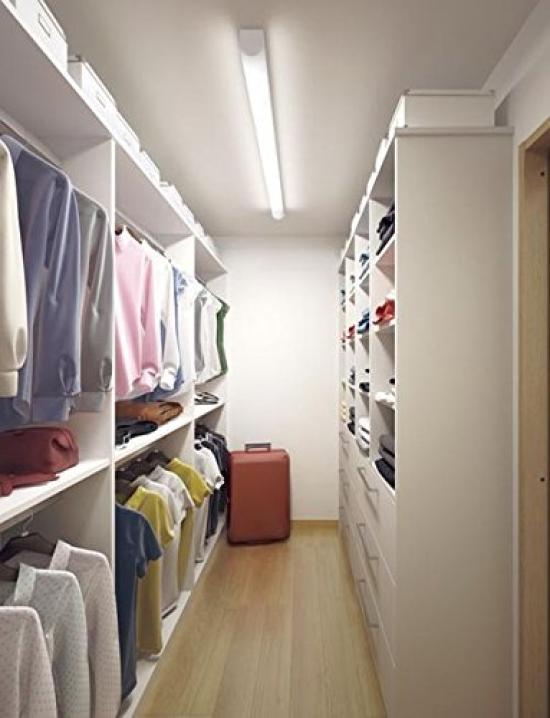 Panasonic Lumină de bază LED Tip montare pe perete pe tavan Conductă dreaptă 32 x 2 Alb, lumina zilei LGB52120LE1