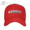 Djibouti Country Flag With Name Baseball Cap Unisex Women Summer Unisex Hip Hop Caps Golf Hat Trucker Caps