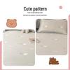 MaoRen Class A Washable Ice Silk Cooling Bed Sheet Set