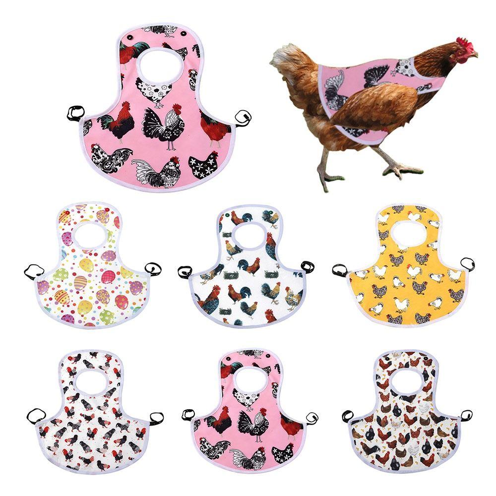 Easy to Clean Waterproof Chicken Saddle Breathable Washable Chicken Apron Elastic Poultry Protection Vest Poultry Protection