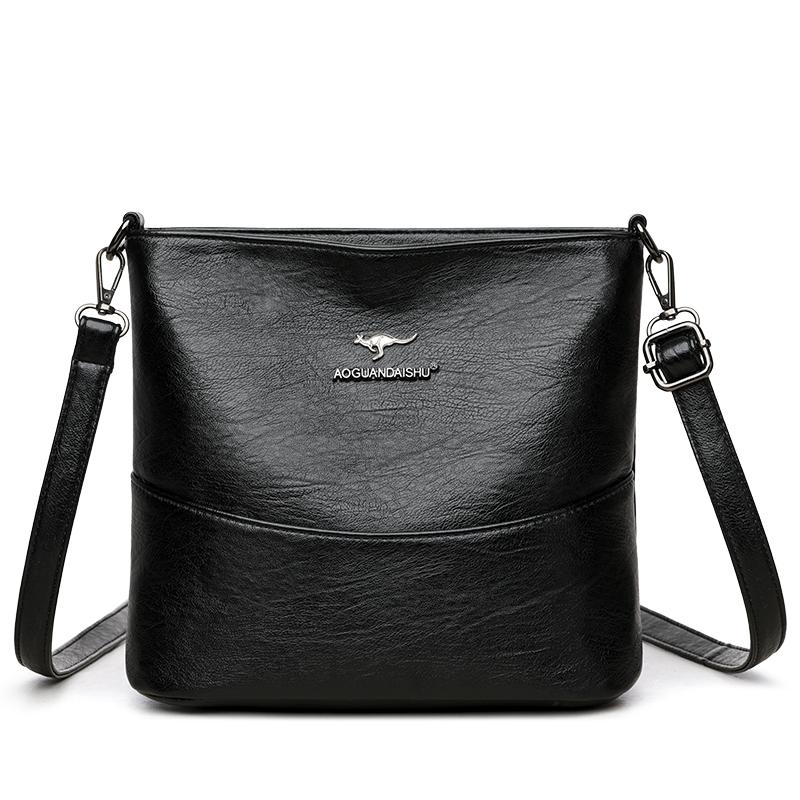 

Vintage Woven Shoulder Bag Women s Stitching Crossbody Bag Solid Color чёрный