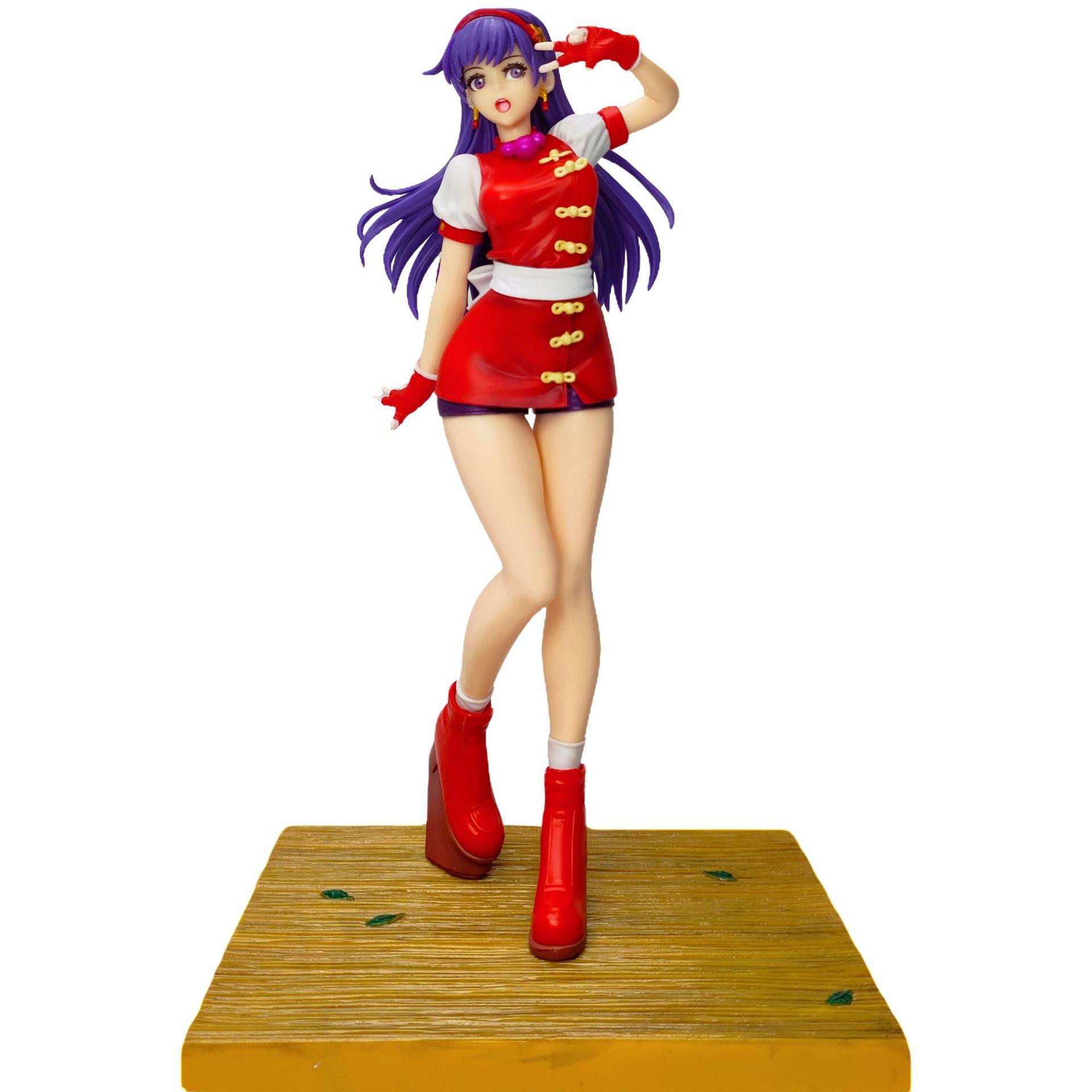 

King of Fighters SNK Series Street Dominator: Ma Gong Athena Shouya Street Dominator 98 Fighting 1/7 Model Toy Fans Gifts