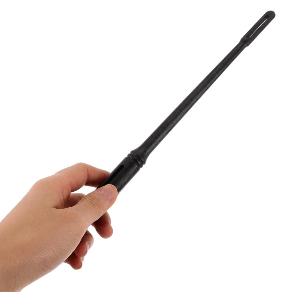 Ibasenice Cleaning Rod for Wind Instruments (Trumpet, Trombone, Euphonium, Flute, Piccolo) - Cleaning and Maintenance - ABS Plastic - Black - 26cm