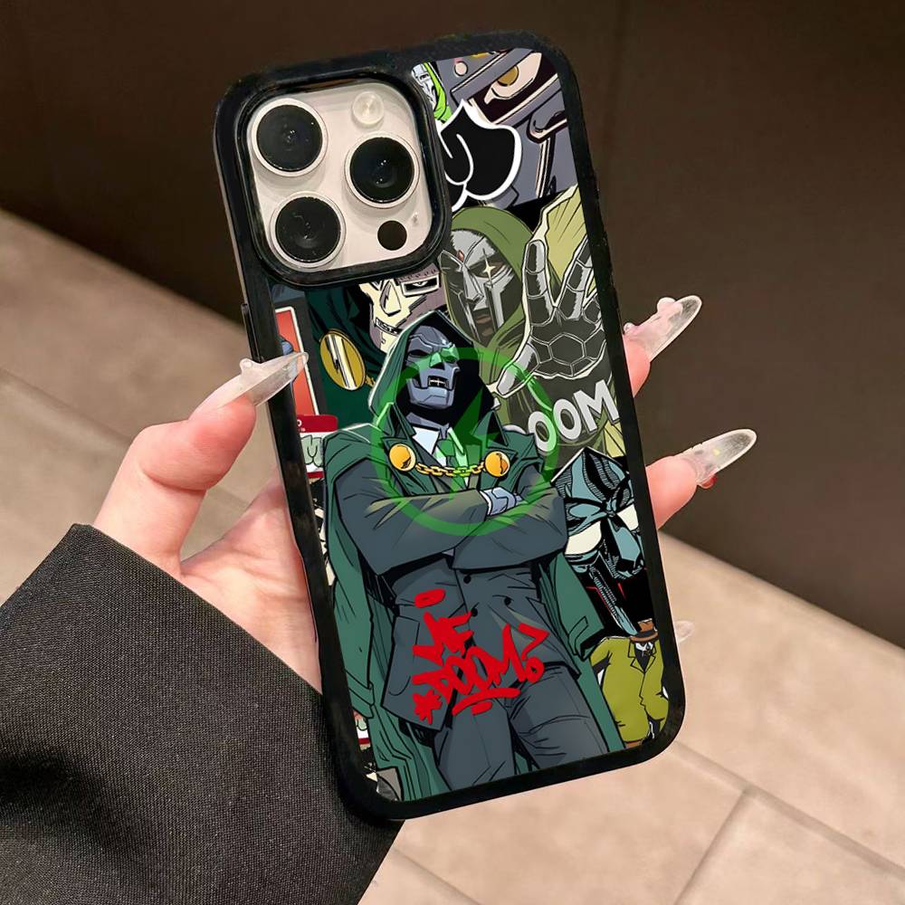 M-MF Rapper D-DOOM Magnetic Wireless Phone Case For IPhone 17 16 15 14 Plus 13 12 11 Pro Max