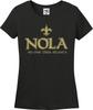 New Orleans NOLA No One Likes Atlanta Funny Missy Fit Ladies T-Shirt (S-3X)