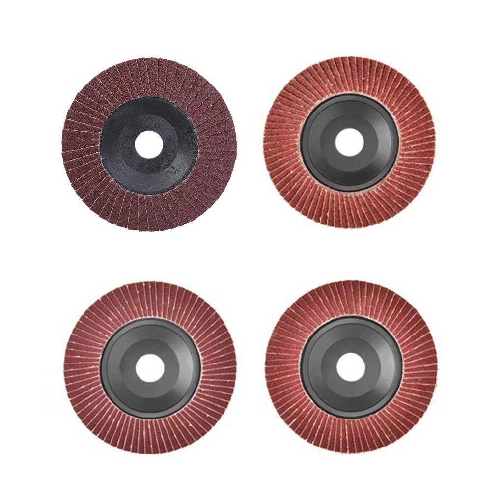 100mm Grinding Wheels Hook and Loop Sanding Discs Sandpaper Disc Sandpaper Flap Discs for Die Grinder Angle Grinder