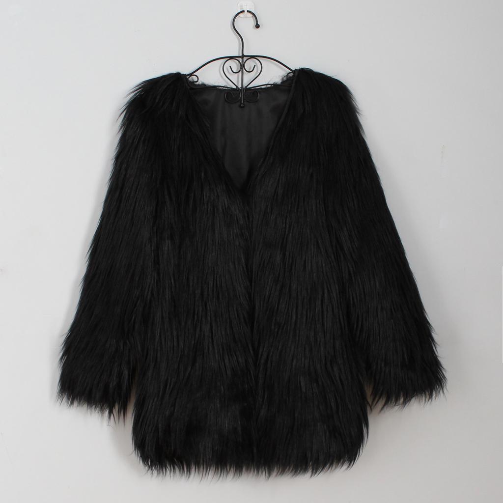 00 Ms. Cheng Juan's casual autumn and winter new product imitation fur top jacket women