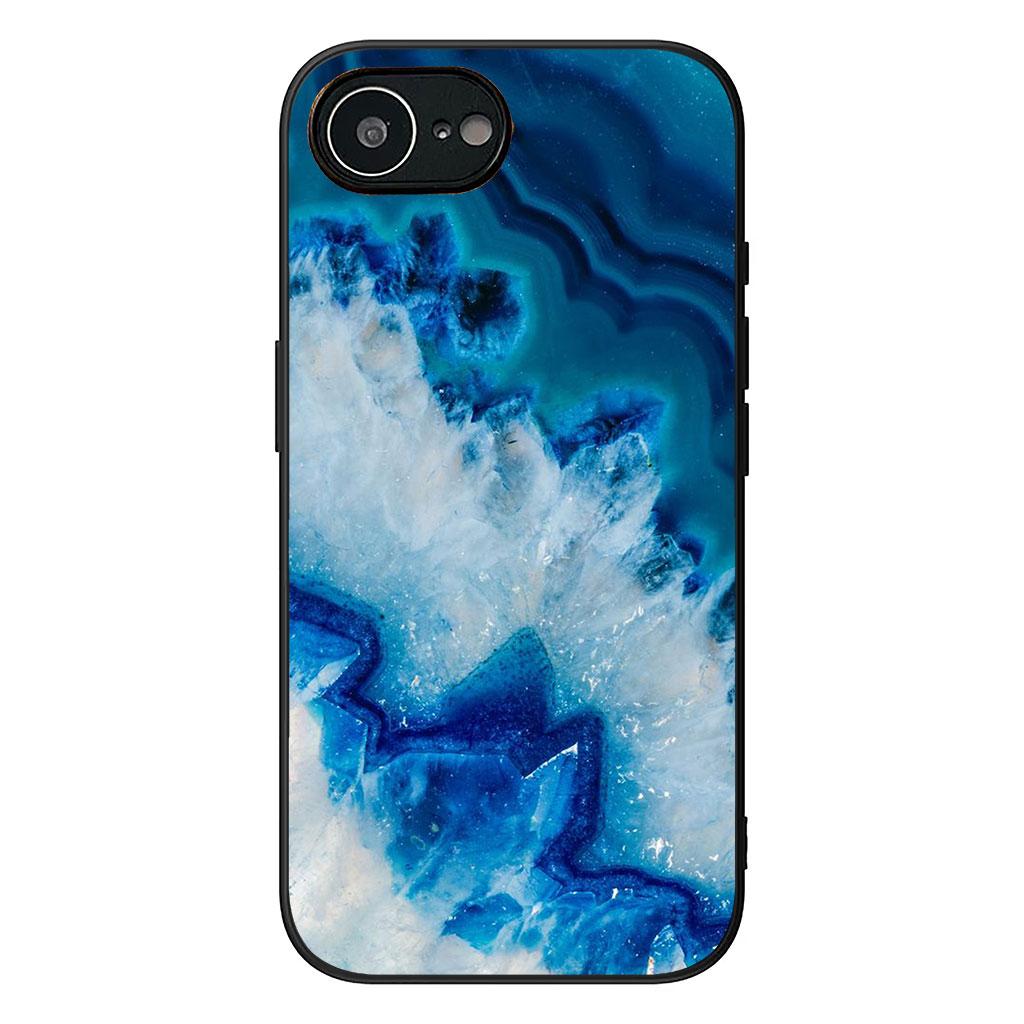 for Samsung Galaxy A25 A37 A57 A12 A14 A50 A51 A70 A71 A72 A21S A04 M15 Note 20 9 8 10 Case Marble Texture Flower Wallpaper