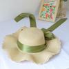 New Summer Sun Protection Hat for Mother and Kid Travel Sunscreen Sun Hat Straw Hat Women 's Korean Version Girls Beach Dome Hat