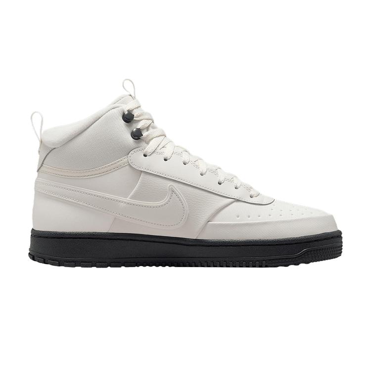 Nike Court Vision Mid Winterized Phantom Antracitt Unisex Sneakers Hvit Vast-Grå DR7882-004
