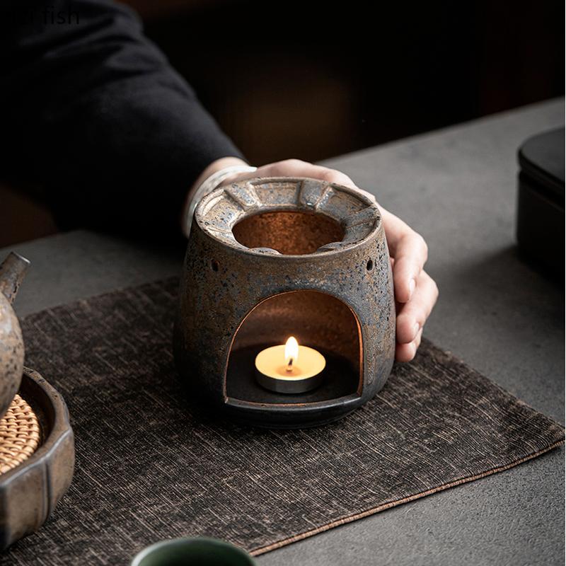 Czajnik z bocznym uchwytem Czajniki ceramiczne Czajnik Kung Fu Przybory do herbaty Narzędzia do parzenia herbaty Czajnik Czajnik Podgrzewacz na świeczkę Podstawa grzewcza