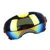 Dog Sunglasses Fashionable UV Protection Adjustable Elastic Dog Goggles with OD Green Frame for Medium Large Dogs Red