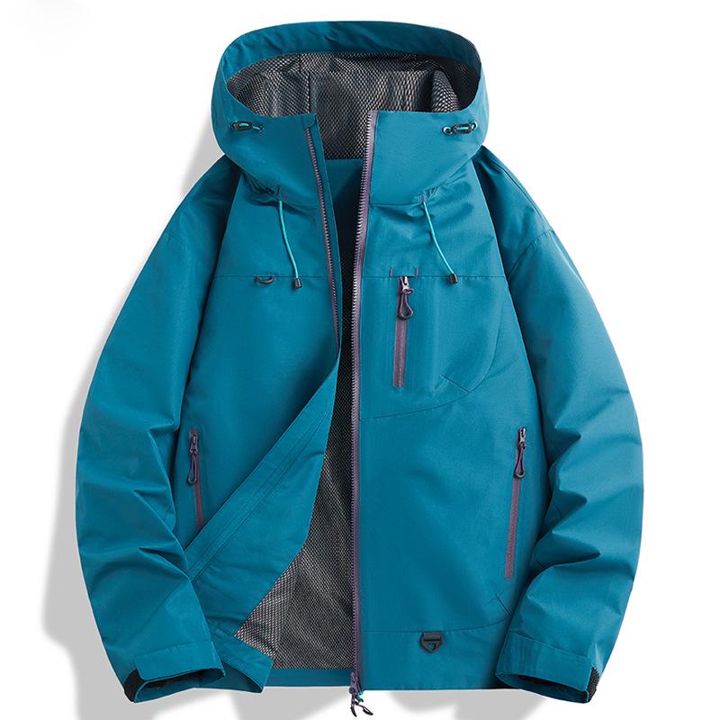 

Женская ветровка Woodpecker для миниатюрных: Весна 2025 Легкая, ветрозащитная и водонепроницаемая куртка 3XL