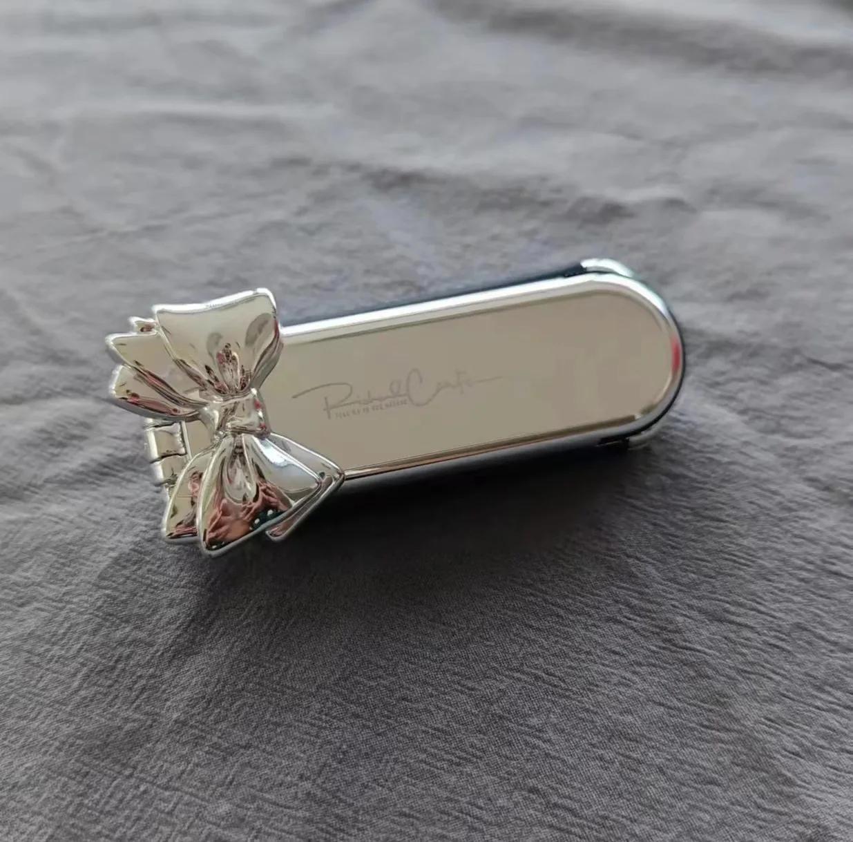 

Милые складные домашние мини-щетки для волос с бантом, женские портативные двойного назначения для маленьких девочек, съемные, массажные, для кожи головы, с подушкой безопасности и зеркалом