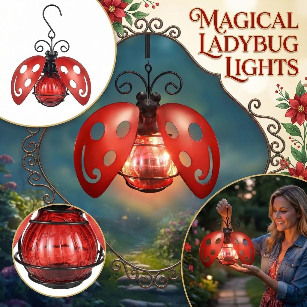 Little Beetle Solar Outdoor Decorative Light — Creative, And Exquisite — Ideal For Festivals And Garden Decoration