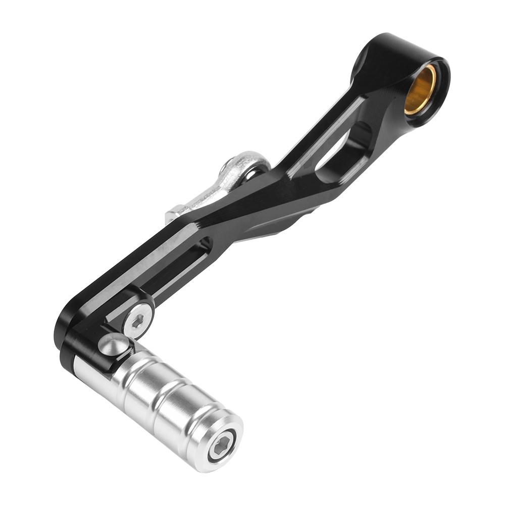 Motorcycle Gear Shift Lever Shifter Pedal For CRF1000L CRF 1000 L Africa twin 2015-2019 Adjustable Folding Shifter Pedal Lever серебряный