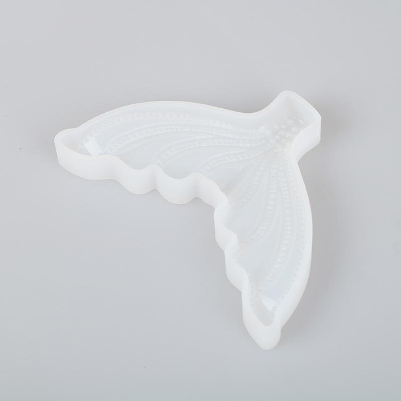 Fairy Mermaid Tail Scale Silicone Fondant Mould Beach Animal Cake Icing Mold