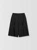 READLEAD Relaxed Pleated Bermuda Pants_Black
