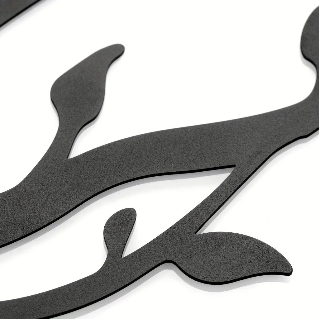 3pcs/set Tree Of Life Metal Wall Art - Branches Decor for Living Room & Office Wall Decoration