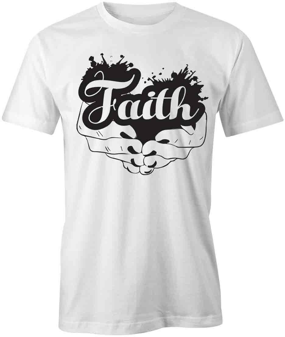 FAITH TShirt Tee Short-Sleeved Cotton RELIGIOUS CLOTHING S1WSA107 M