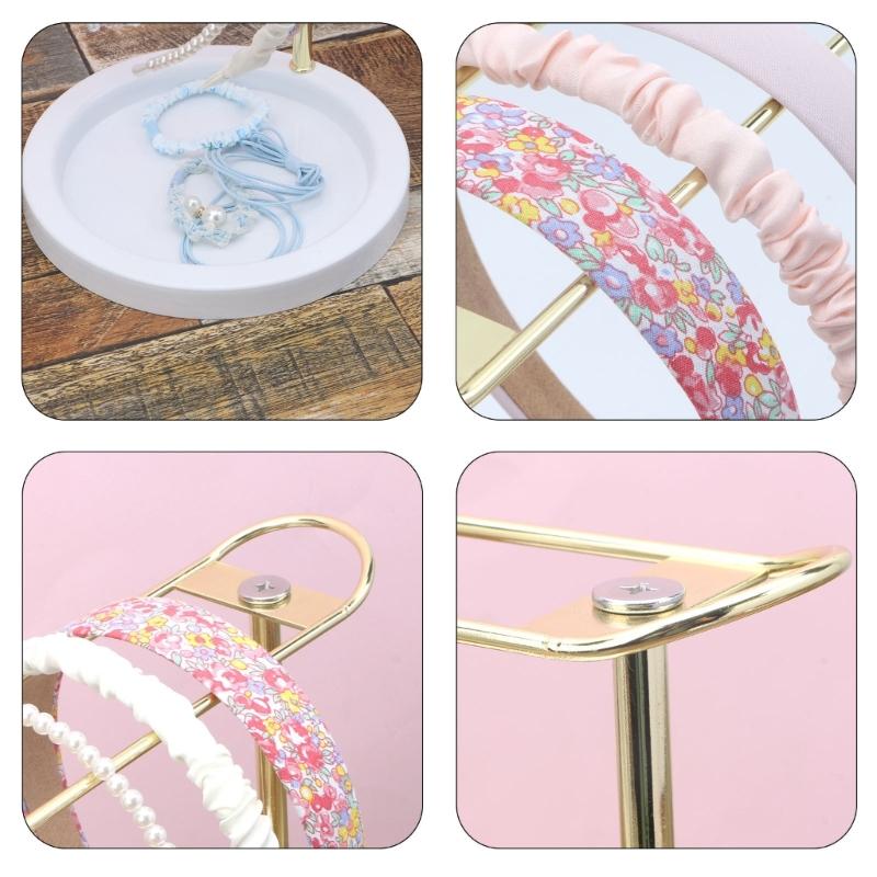 Haarband-Ausstellungsständer Haarbandhalter Schmuck-Organizer Abnehmbare Haarband-Ausstellungs-Organizer Haar-Accessoires
