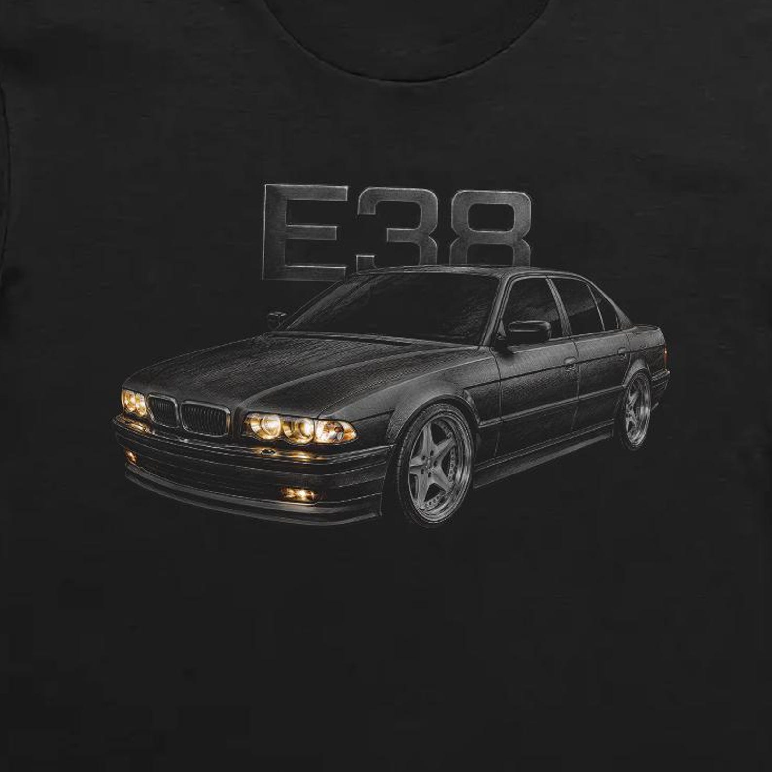 Bimmer E38 2000 Luxury V8 Sedan T-Shirt S