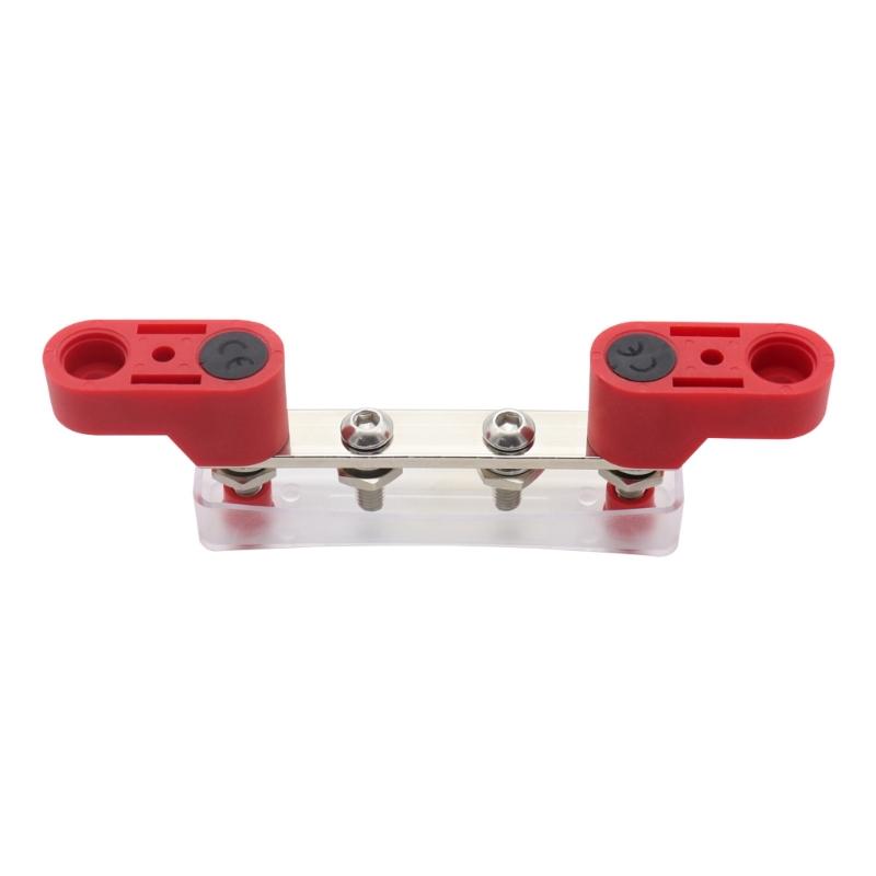 Versatile and Reliable 4 Way M6 Busbar Long lasting & Rust resistant Busbar 100A for Automotive & Marine Applications