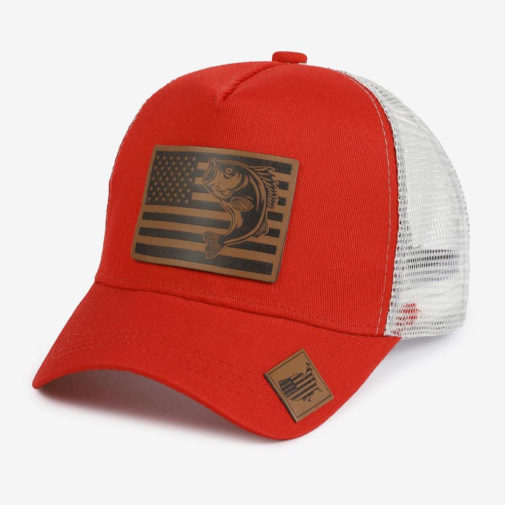 Trendy Versatile National Flag Duckbill Baseball Cap - Casual Hollow Design
