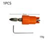 Hexagonal Shank Magnetic Screwdriver Head Fixed Drill Bit Universal Crosshead Power Tool Accessory Spring Type Positioning1/2Pcs