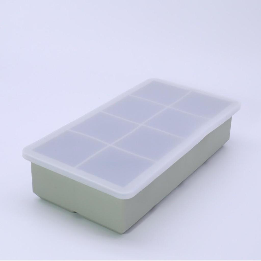 Silicone Ice Cube Mold Set: Long Strip, 6 Squares, 6 Balls, 15 Grids, 37 Grids, Skull Shapes with Lid.