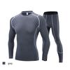 Men's Quick-Dry Compression Sports Suit - Two-Piece Set