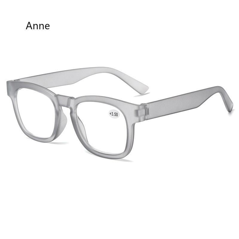 Fashion Elliptic Glasses New Women Anti-Blue Light Computer Eyewear Big Student Reading Eyeglasses Frame Diopters +1.0+4.0