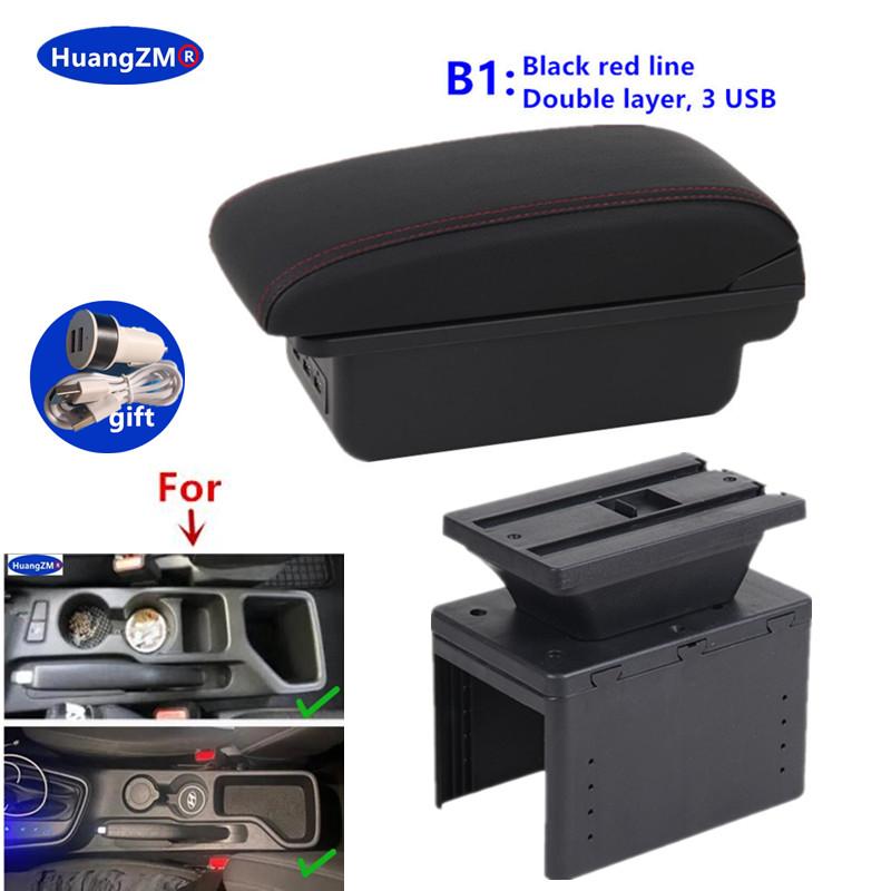 For Hyundai I20 Armrest box For Hyundai i20 Car Armrest box 2021 2022 2023 2024 Interior Parts Storage Box Car Accessories