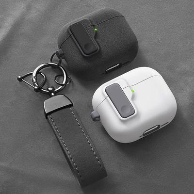 Custodia protettiva per AirPods 4/Pro 2/3 con fibbia
