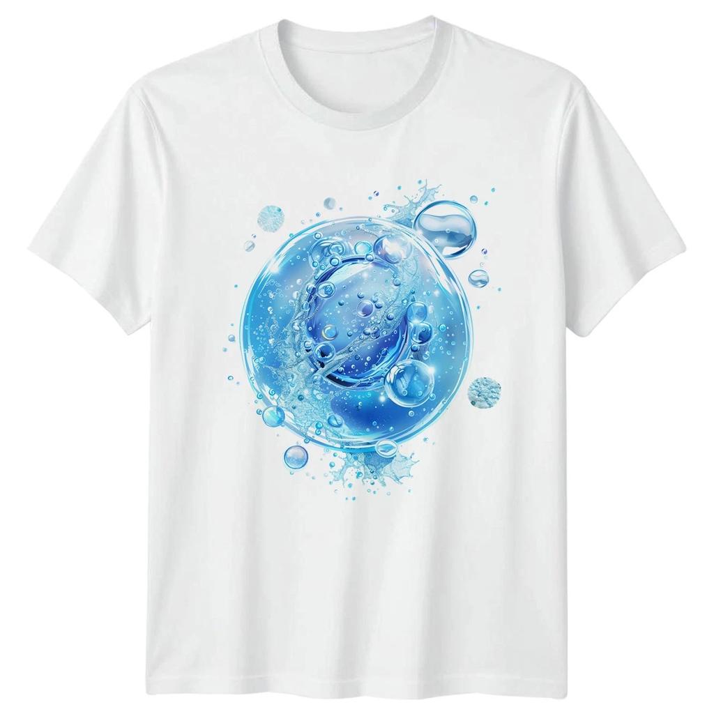 Bubbles T-Shirt Ocean Life Sea Nature Gift For Him And Her