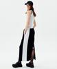 Leoninghai Side Rib Banding Long Skirt [Navy]