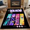 Cartoon Girls Anime Carpet Floor Rug Washable Anti-Slip Unique Decor for Living Room Play Room Girls Bedroom Popular Rug