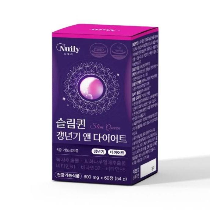 [NEWILY] Slim Queen Menopause & Diet Dual Action Support for Menopausal Health & Body Fat Management (1 Unit 60tablets 1month)