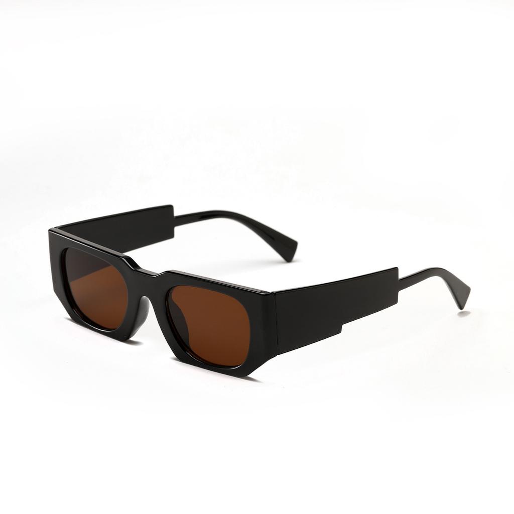 Glasses 95160 Square Small Frame Retro Small Sunglasses Men, Sunglasses Women