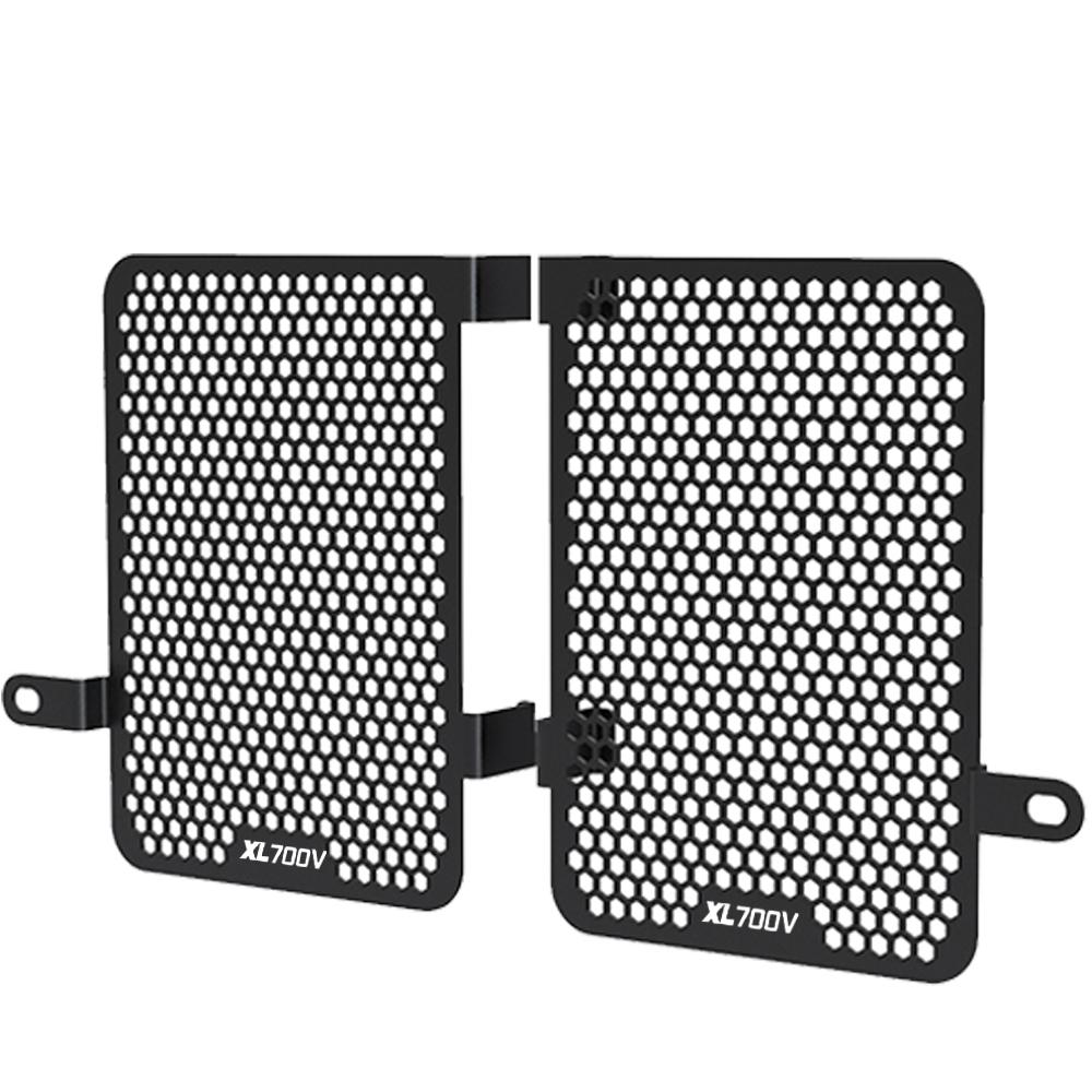 For Honda XL700V Transalp 700 XL 2008-  Motorcycle Accessories Radiator Grill Guard Protector Cover Mesh Protection Part