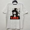 NUOVO! T-Shirt Unisex T Rex The Slider 1972 Stile Vintage Bianca S-5XL Nuovo Cotone