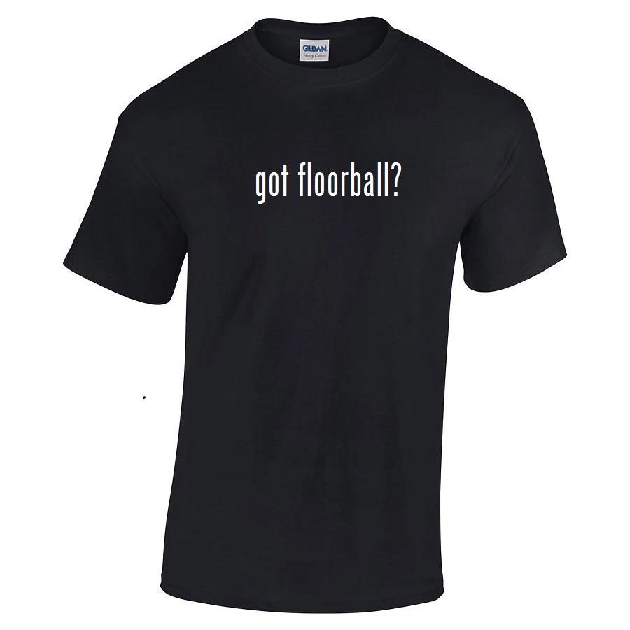 Got Floorball ? T-Shirt Black White Tee Shirt Cotton S - 5XL 2XL